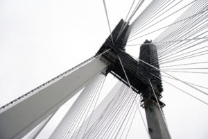 Stay cable bridge