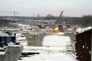 Gliwice A1 motorway - Incremental launching of multiple viaducts