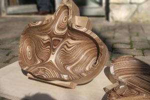 CNC bike saddle prototype form